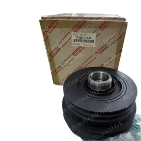 13408-17040 Toyota Coaster Hzb60 Genuine Crankshaft Pulley 1340817040 New Oem 13408-17040 Toyota Coaster Hzb60 Genuine Crankshaft Pulley 1340817040 New Oem