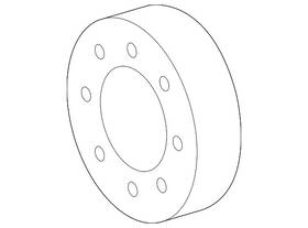 Toyota 16173-47010 Genuine Pulley