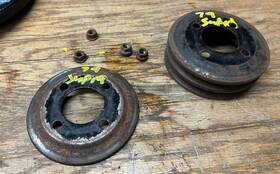 Toyota 79 80 4me Supra Water Pump Pulley Used