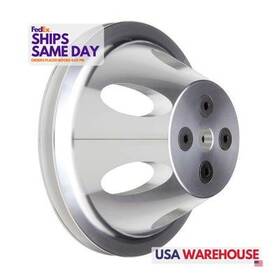 Trans-dapt 90478 Trans-dapt 9478 One Fits Sin Gle Upper Swp Pulley Machined Aluminum Performance