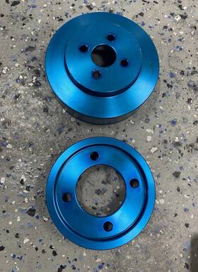 Trickflow Tfs-34001 94-95 Ford Mustang 5.0 302 Water Pump And Crank Pulley Trick Flow