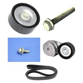 Trq Bndl-916287 For Ram 3500 2017-2024 5-pc Accessory Drive Belt Tensioner Kit