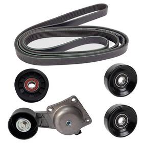 Trq Bpa05090 For Ford F-150 2005-2010 Serpentine Belt Drive Component Kit