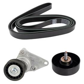 Trq Bpa05104 For Chevy Silverado 1500 Classic 07 Serpentine Belt Drive Component Kit