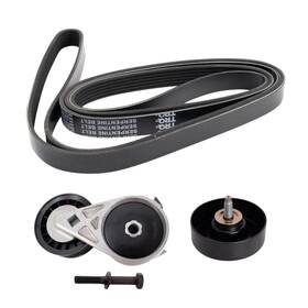 Trq Bpa06509 For Chevy Silverado 1500 06-13 Serpentine Belt Drive Component Kit