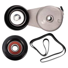 Trq Bpa27087 For Chevy Trailblazer 02-09 Serpentine Belt Drive Component Kit
