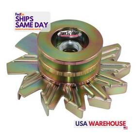Tuff-stuff 70600b0d Tuff-stuff 7600bd Kit Alternator Gold Zinc Fan And Pulley Combo Steel Cadmium