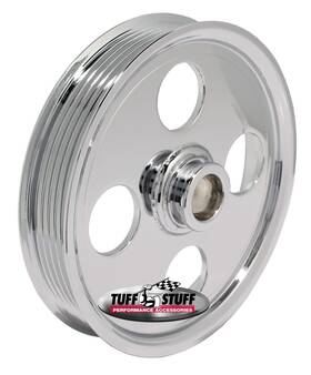 Tuff Stuff 8489a Performance Type Ii Power Steering Pump Pulley For .748 Inch