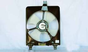 Tyc 610060 Condenser Cooling Fan Assembly For 98-02 Honda Accord Coupe/sedan L4 Ho3113106