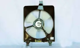 Ho3113106 Tyc 610060 Condenser Cooling Fan Assembly For 98-02 Honda Accord Coupe/sedan L4