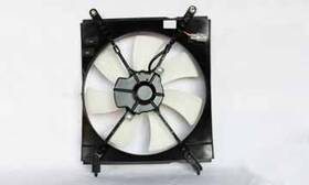Tyc 610110 Condenser Cooling Fan Assembly For 00-01 Toyota Camry L4 To3113103 16363-03100