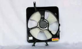 Tyc 610170 Condenser Cooling Fan Assembly For 97-98 Honda Cr-v/crv Ho3113105 38616-pt3-a03