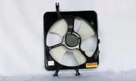 38616-pt3-a03 Tyc 610170 Condenser Cooling Fan Assembly For 97-98 Honda Cr-v/crv Ho3113105