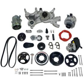 Vintage Air 175041 Pulley Kit Front Runner Drive System For Gm Chevy Lt1 Engine