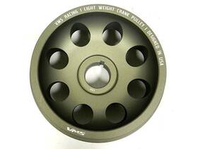 Vms Racing 2312165 Light Weight Aluminum Crankshaft Crank Pulley 03-06 For Nissan 350z