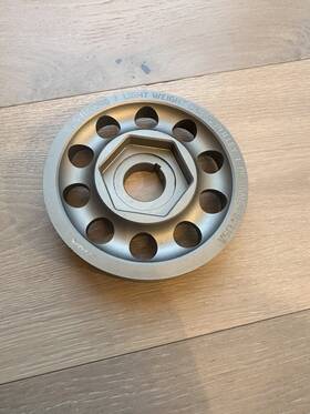 Vms Racing B18c1 B18c5 B16a3 B16a B20 Light Weight Crank Shaft Pulley Ctr N1 Style For Honda Acura B16 B18