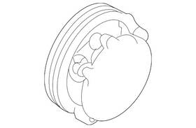 Volvo 30720303 Genuine Pump Pulley