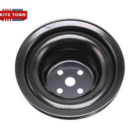 Wfyb Bphj498-1bt 1 Groove Black Steel Water Pump And Crank Pulley For Sb Ford 260 289 1965-1967 V8