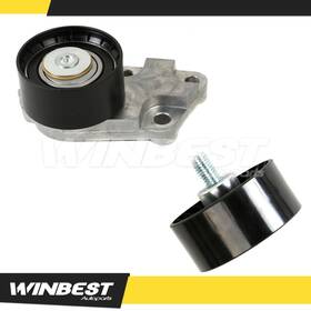 Winbest Autoparts Wb2 Bt4246 Timing Belt Tensioner Set Fit 04-08 Chevrolet Aveo Suzuki Wave Pontiac 1.6l