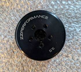 Zzp Zz-6lsjmp-3.5-blk Zzperformance M90 3.8l 3800 Modular 3.5 Inch Supercharger Pulley