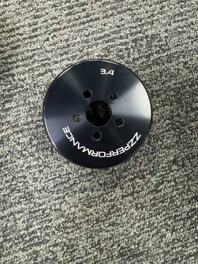 Zzperformance Zz-6lsjmp-3.4-blk M90 3.8l 3800 Modular 3.4 Inch Supercharger Pulley Only- Misprint