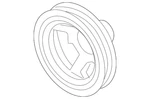 Genuine Ford Crankshaft Pulley NL3Z-6312-A New. Price: $77.11.