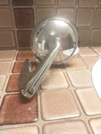 1963 Oe Ford Falcon Fairlane Galaxie Chrome Door Mirror C3AB-17743-A Used. Price: $48.00.