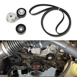Engine Serpentine Belt Tensioner Idler Pulley Drive Kit Compatible With Jeep ... New. Price: $74.19.