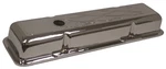 Aluminum Chevy Sb 283-350 Short Valve Covers With Flamed Chrome New. Price: $59.95.