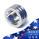 Small Block Ford Crank Pulley V-belt, Sbf 302, 351W 3V 4 Bolt Groove New. Price: $98.00.