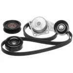 90K-38274C Gates Kit Serpentine Belt E450 Van F150 Truck Ford F-150 Heritage New. Price: $177.83.