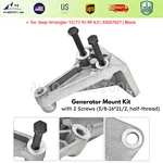53007607 Black Generator Mount Kit For Jeep Wrangler Yj/tj 91-99 4.0 New Usa. Price: $67.00.