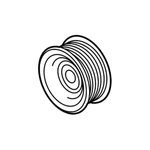 Genuine Ford Idler Pulley KR3Z-6C348-A New. Price: $71.12.