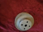 Chevrolet Dual Water Pump Pulley 355776AX Used. Price: $40.00.