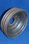 1969 Ford Mustang Torino Cougar Cyclone Crank Pulley 3-ROW A/c 390 Oem C9OE-C Used. Price: $230.00.