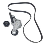 Serpentine Belt W/tensioner & Idler Pullly For Beetle Jetta Tdi 1.9L 038903315C New. Price: $41.00.