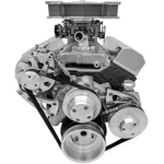 March Performance Pulley Kit Serpentine Aluminum Clear Chevy Big Block 23050 New. Price: $629.00.