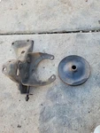 Ford Power Steering Pulley And Brackets D0AR Used. Price: $120.00.
