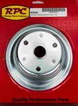 Rpc # R9606 Crankshaft Pulley Single Groove Lwp Low Chrome Steel Chevy New. Price: $67.99.