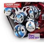 March 21150, Kit Sbc Style Track Pulley Set Alt A/c With P/s Performance Parts New. Price: $2930.93.