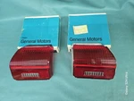 Rare!!! Nos 1969 Chevelle Taillight Lenses Gm 5961097 5961098 Ss 396 New. Price: $295.00.
