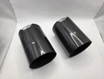 Genuine Bmw 2 3 4 5 6 Carbon Fiber Fibre Performance Exhaust Tip Finisher Used. Price: $233.21.