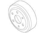 Genuine Ford Engine Water Pump Pulley GN1Z-8509-A. Price: $11.63.