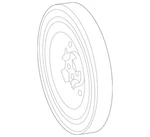 Genuine Mercedes-benz Vibration Damper 256-030-00-03 New. Price: $437.13.