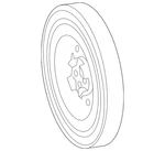 Genuine Mercedes-benz Vibration Damper 256-030-00-03 New. Price: $384.00.