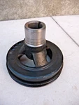 1957 1958 1959 1960 1961 1962 Crank Pulley / Damper Block Fomoco Used. Price: $275.00.