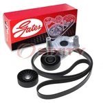 Gates Complete 90K-38149 Serpentine Belt Drive Component Kit For K49273D Gt New. Price: $132.49.
