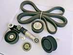 04-06 Porsche Cayenne V8 4.5 Drive Belt Tensioner Arm & Rollers New. Price: $199.81.
