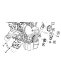 Genuine Mopar Idler Pulley 4627851AA New. Price: $88.45.