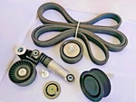 Porsche Cayenne V8 4.5 Drive Belt Tensioner Arm & Rollers New. Price: $199.81.